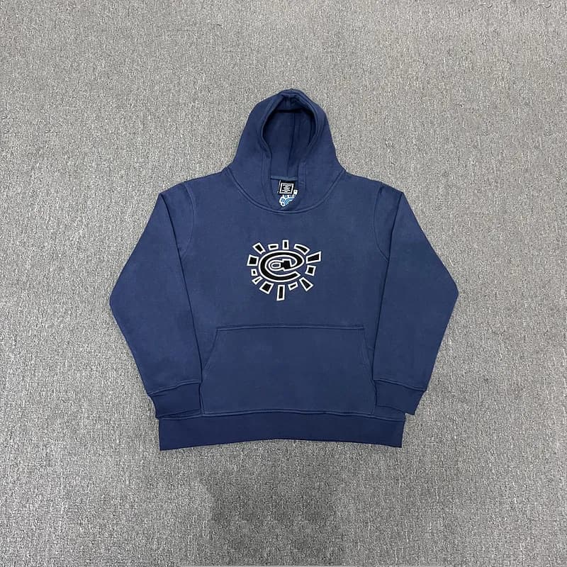 Anti Social Social Club Graphic Tee Sun Logo — 藏青色【卫衣】