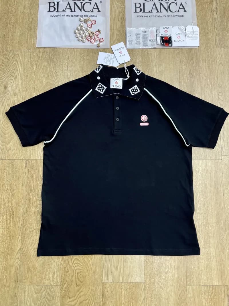 Polo Shirt Diamond Collar