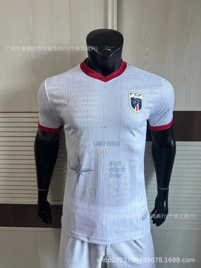 Cabo Verde Away Jersey North Atlantic Ocean Print