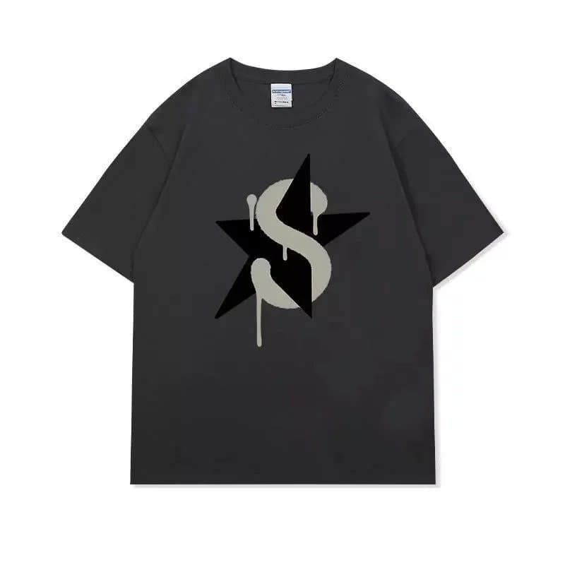 Logo Tee Corteiz Script — 20黑色