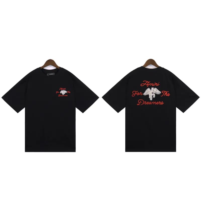 Amiri Graphic Tee Eagle Flame Print — 2243 black