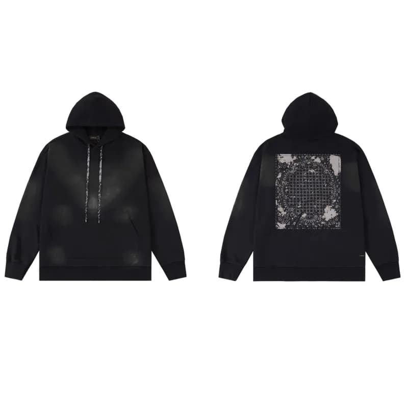 Balenciaga Hooded Sweatshirt Printed Back Panel