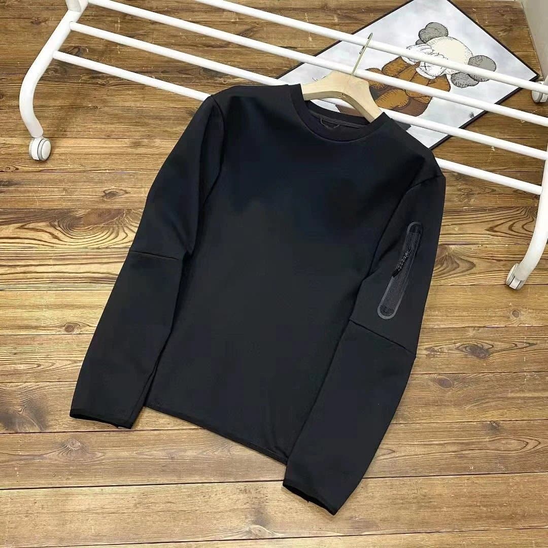 Nike Crewneck Sweatshirt Solid Color — 卫衣黑色