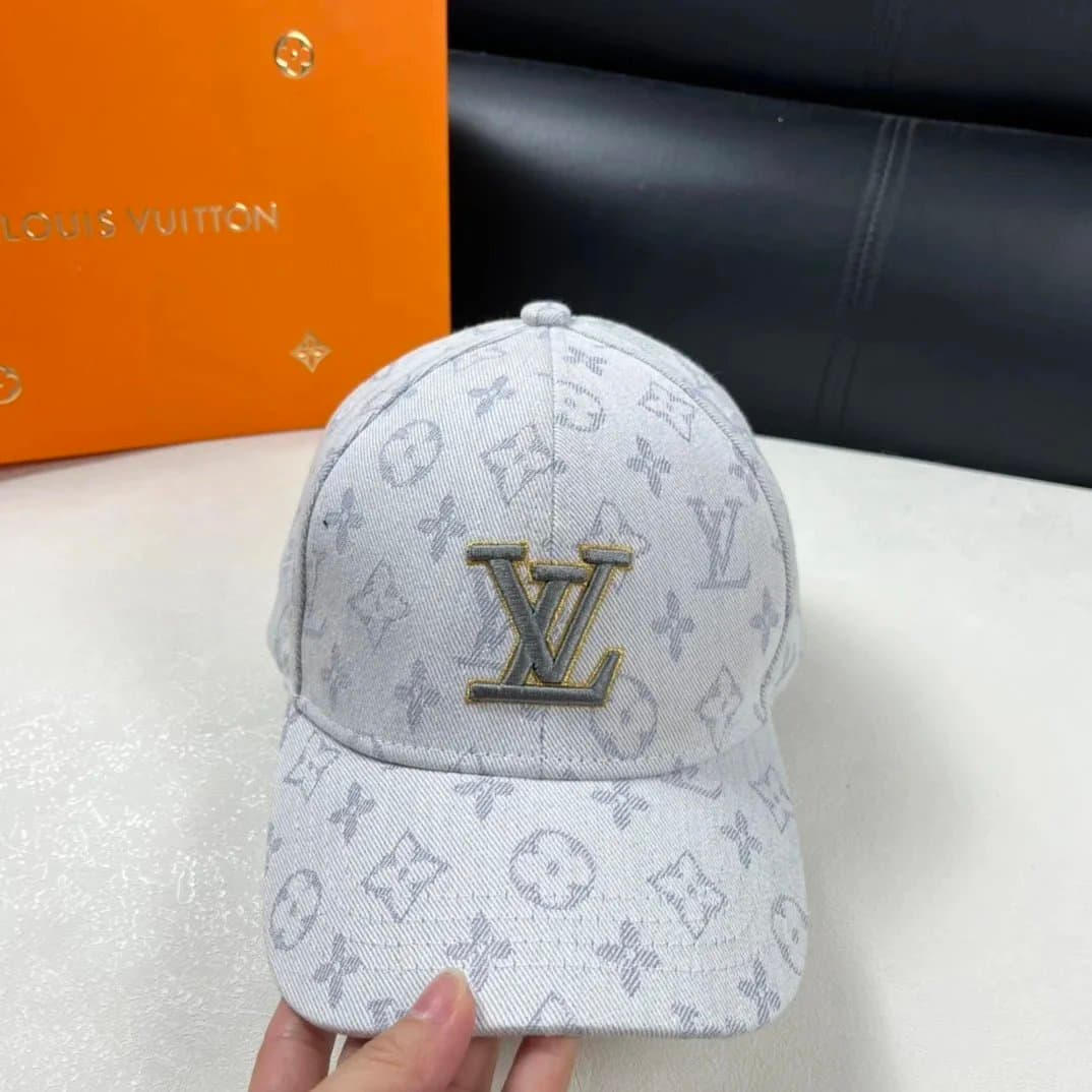 Louis Vuitton Baseball Cap Monogram Denim — 28