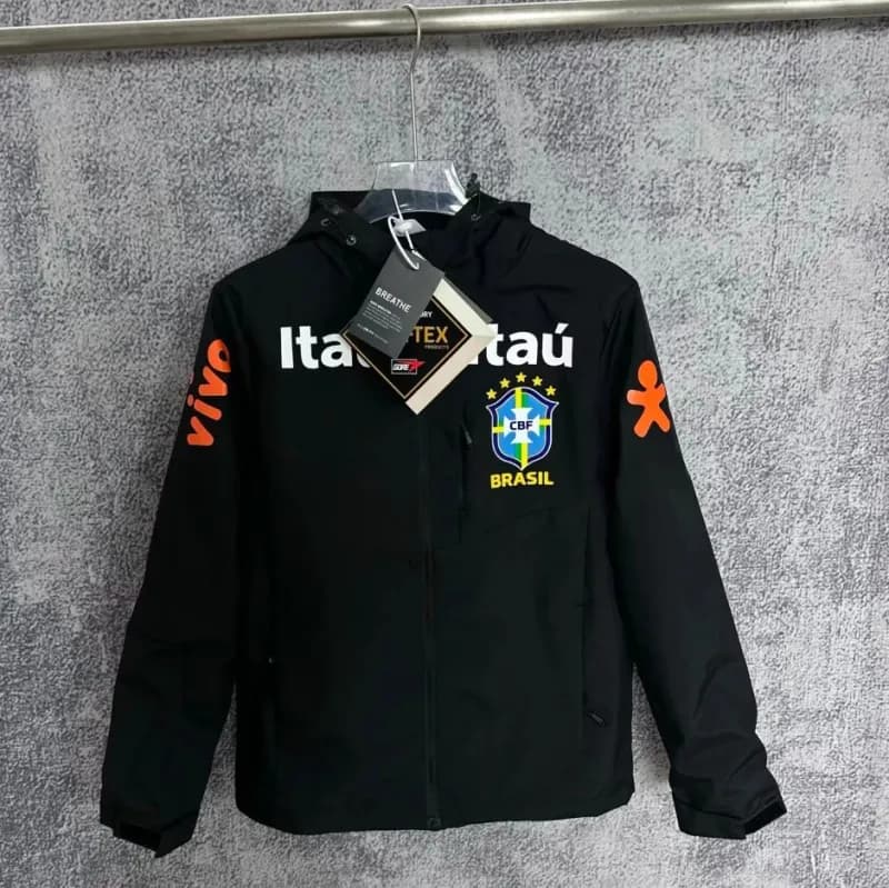 Nike CBF Brazil Jacket Itaú Sponsor Edition