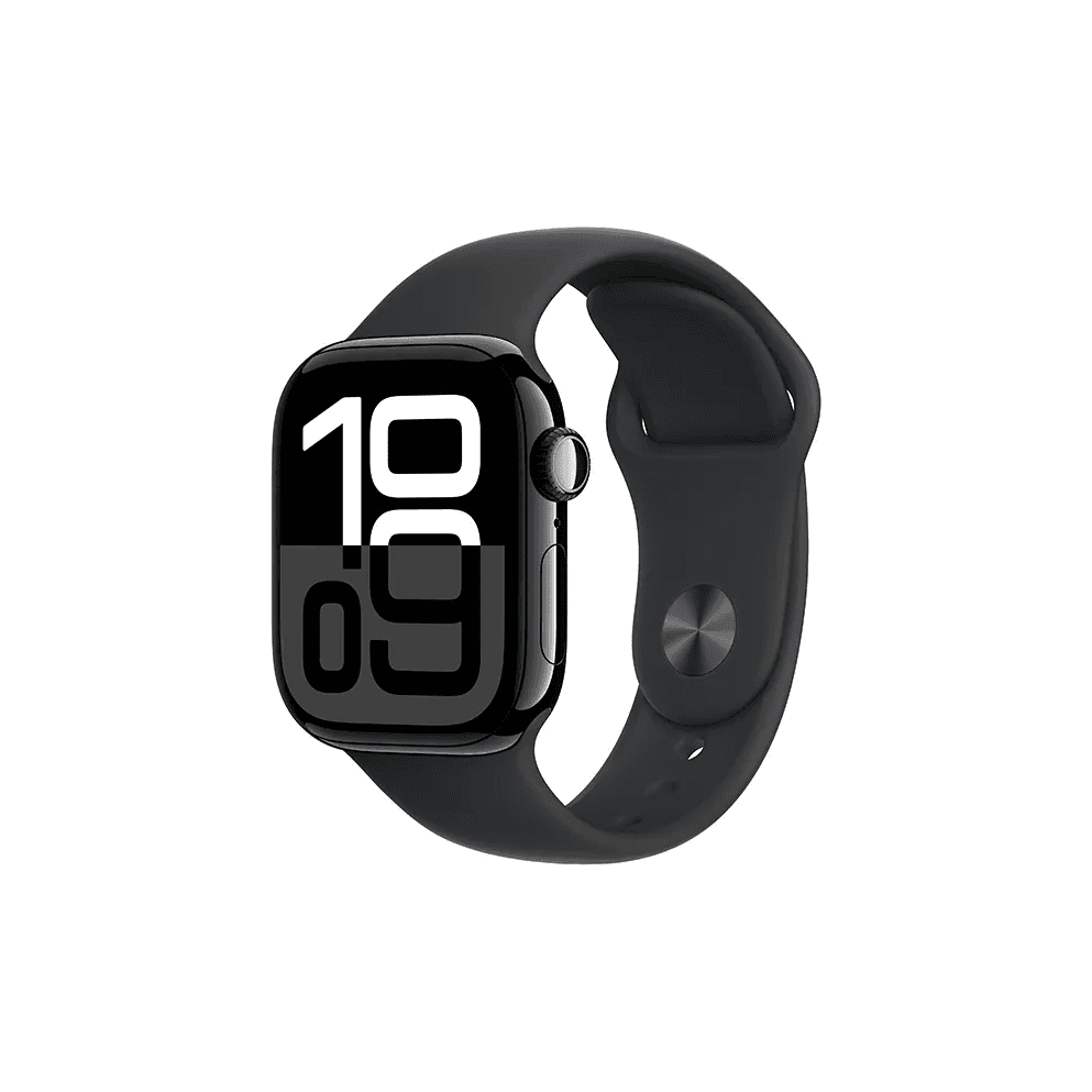 Apple Watch Orange Sport Loop — S10 亮黑色