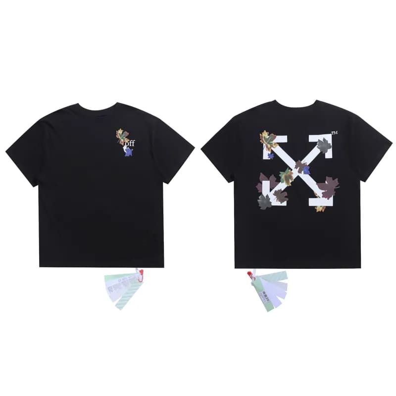 Off-White Arrow Logo T-Shirt Ice Blue Arrow — 2112 black