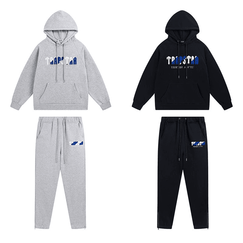 Corteiz Hoodie and Joggers Set Trapstar Logo