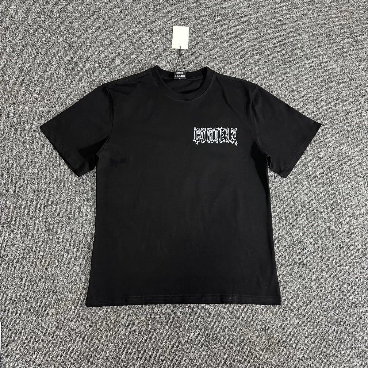 Corteiz Logo Tee Red Script — 30
