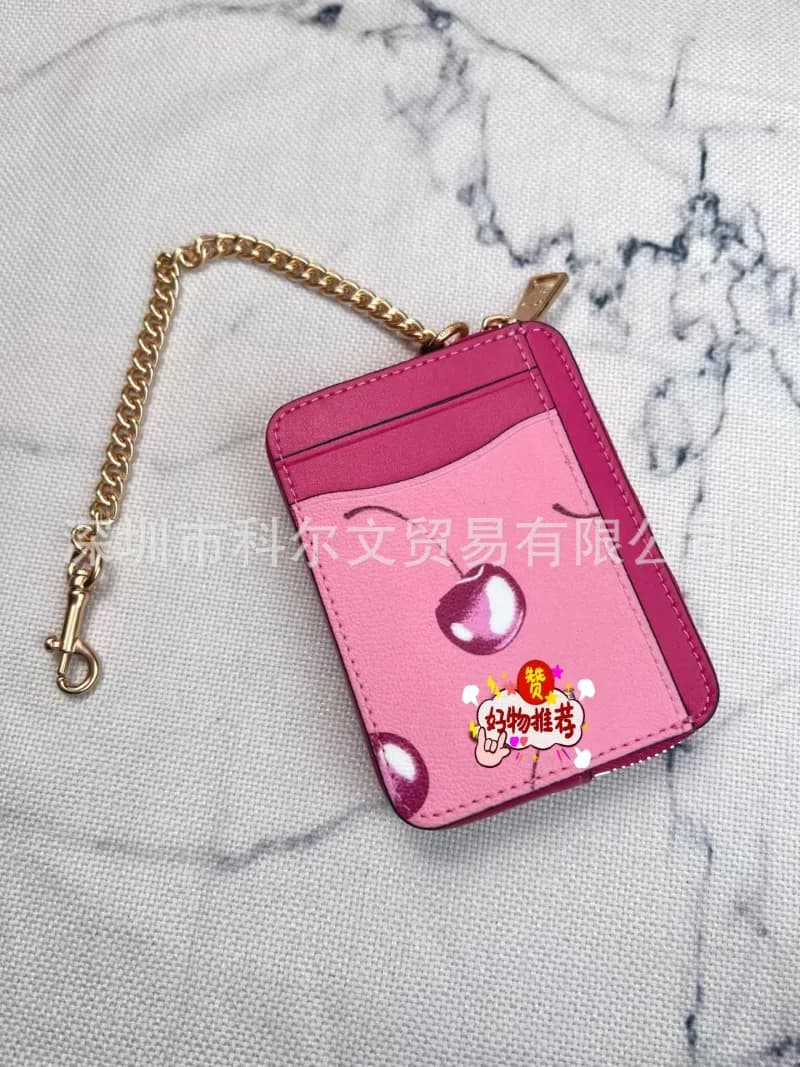 Gucci Cherry Card Case Cherry Print