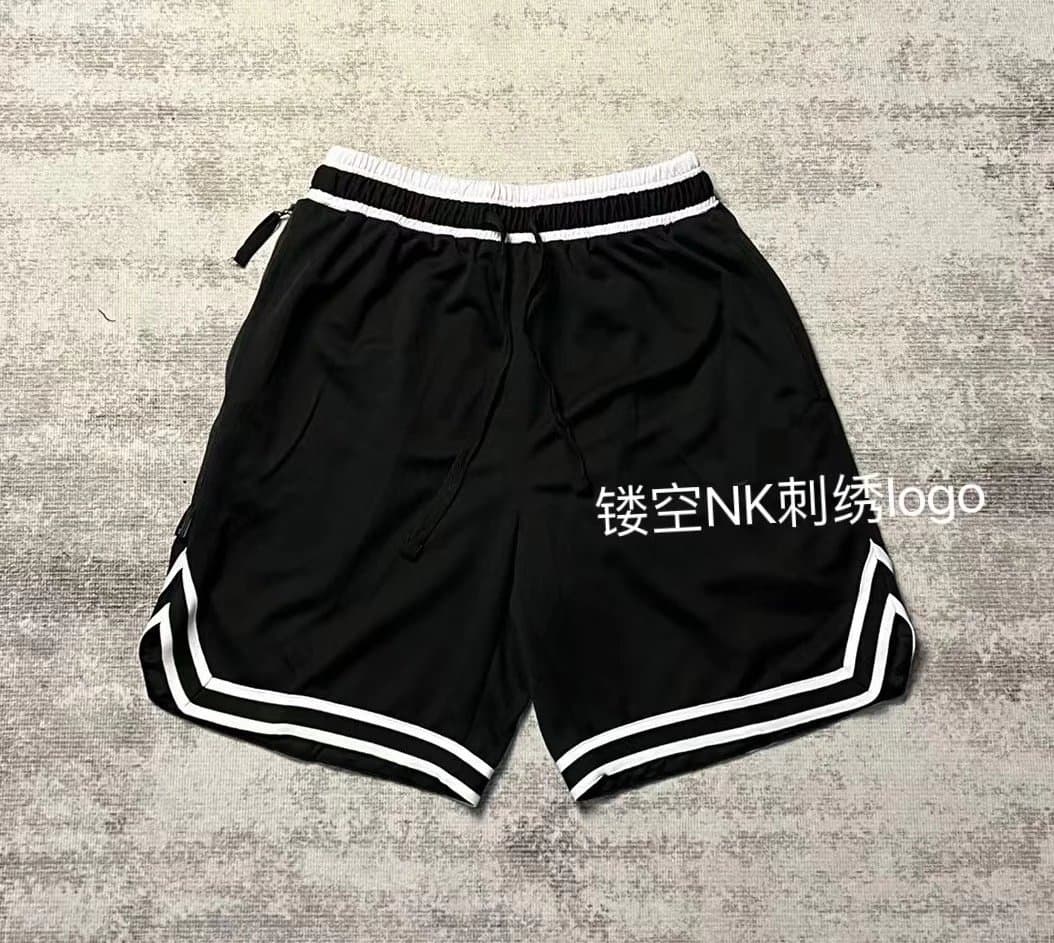 Jordan Basketball Shorts IDRAN Patch — 莫兰特同款（侧边拉链）刺绣