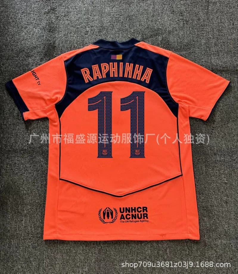Home Jersey Raphinha #11 UNHCR Edition