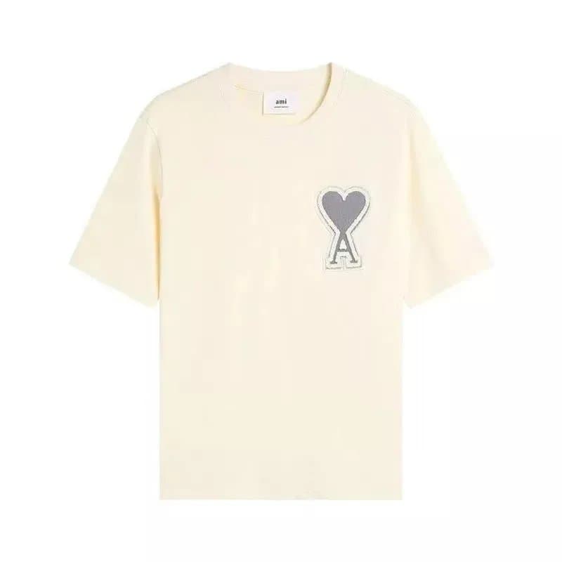 AMI Paris T-Shirt Solid — 13*Top quality