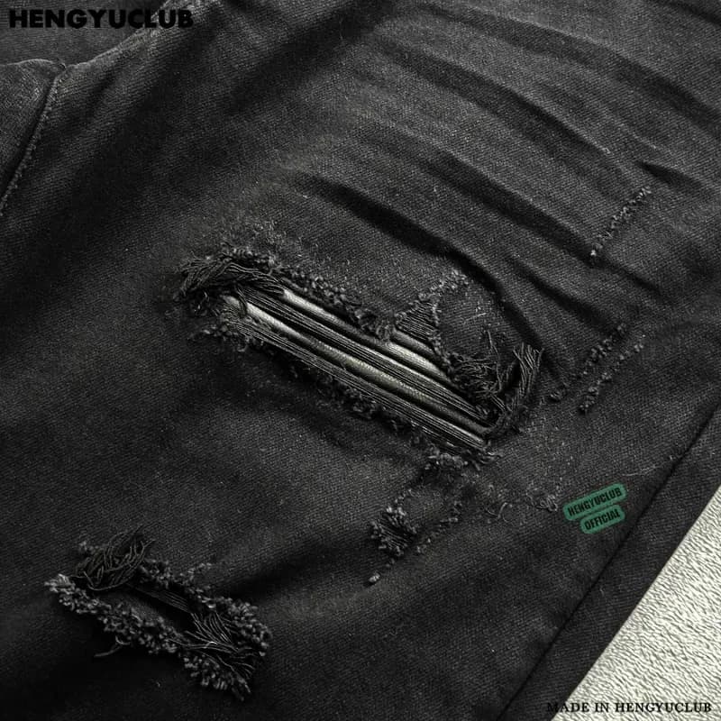 Tommy Hilfiger Distressed Jeans Heavy Ripped