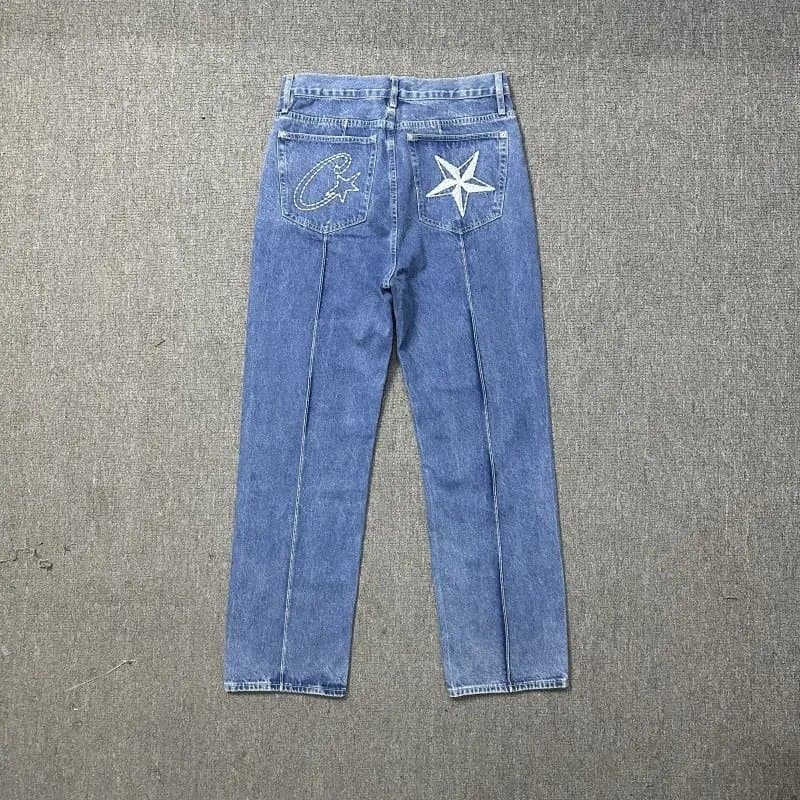 Palace Denim Jacket Star Logo Embroidery — B7