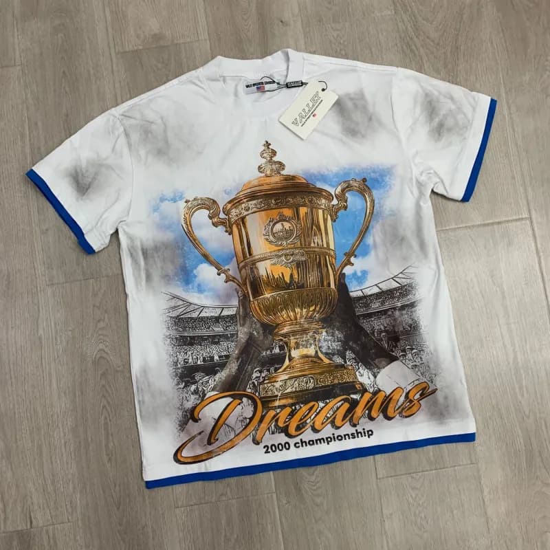 Vale Forever Vale Dreams Sports Tee Motorcycle Graphic — 115