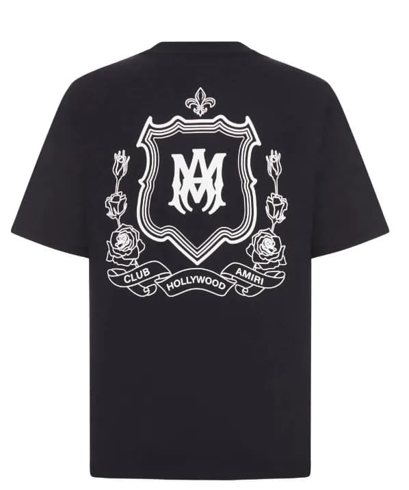 Amiri Club Hollywood Tee Shield Print
