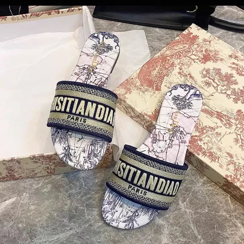 Dior B22 Slide Cartographic Print