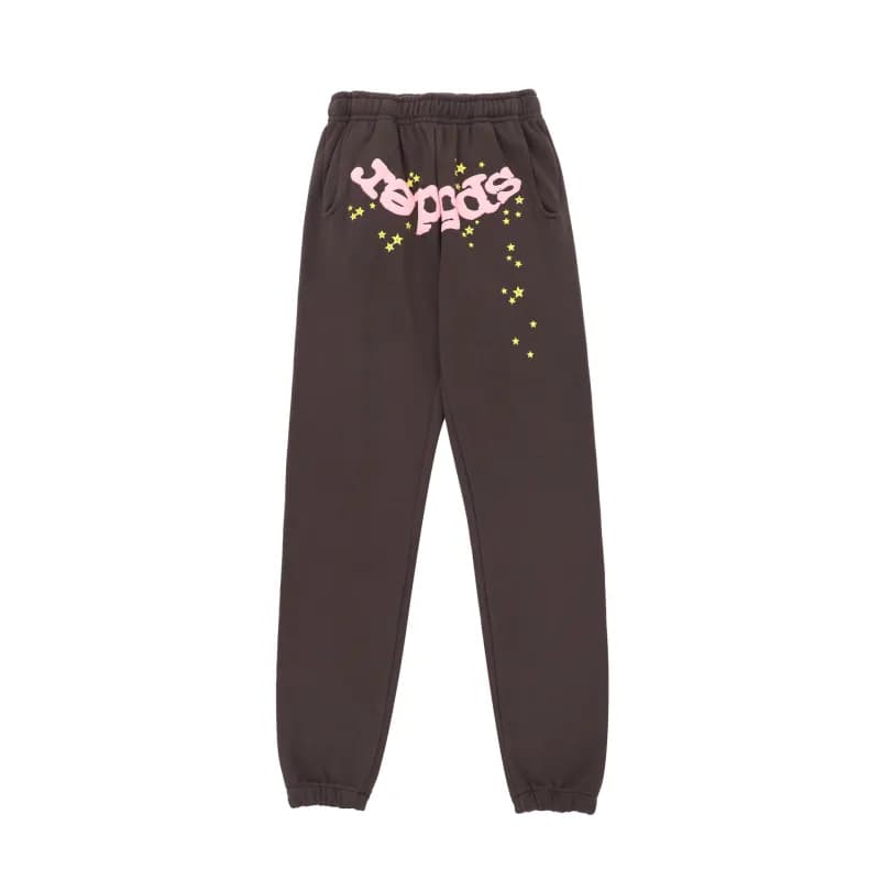 Broken Planet Hoodie Star Logo Appliqué — 146-2 棕色