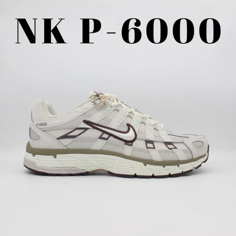 Nike P-6000 Kith Black — HF0728-201米灰褐绿
