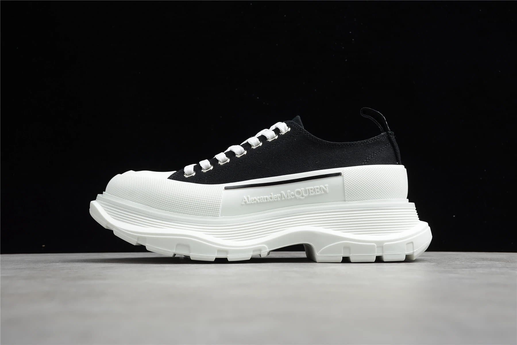 Alexander McQueen Oversized Sneaker Black and White