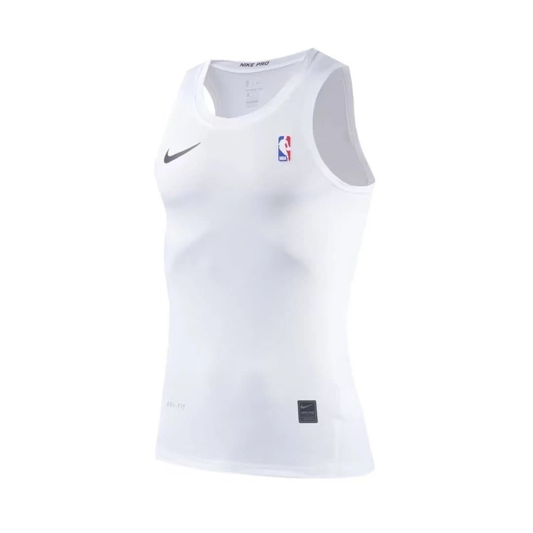 Nike Pro Tee NBA Logo — 背心白色