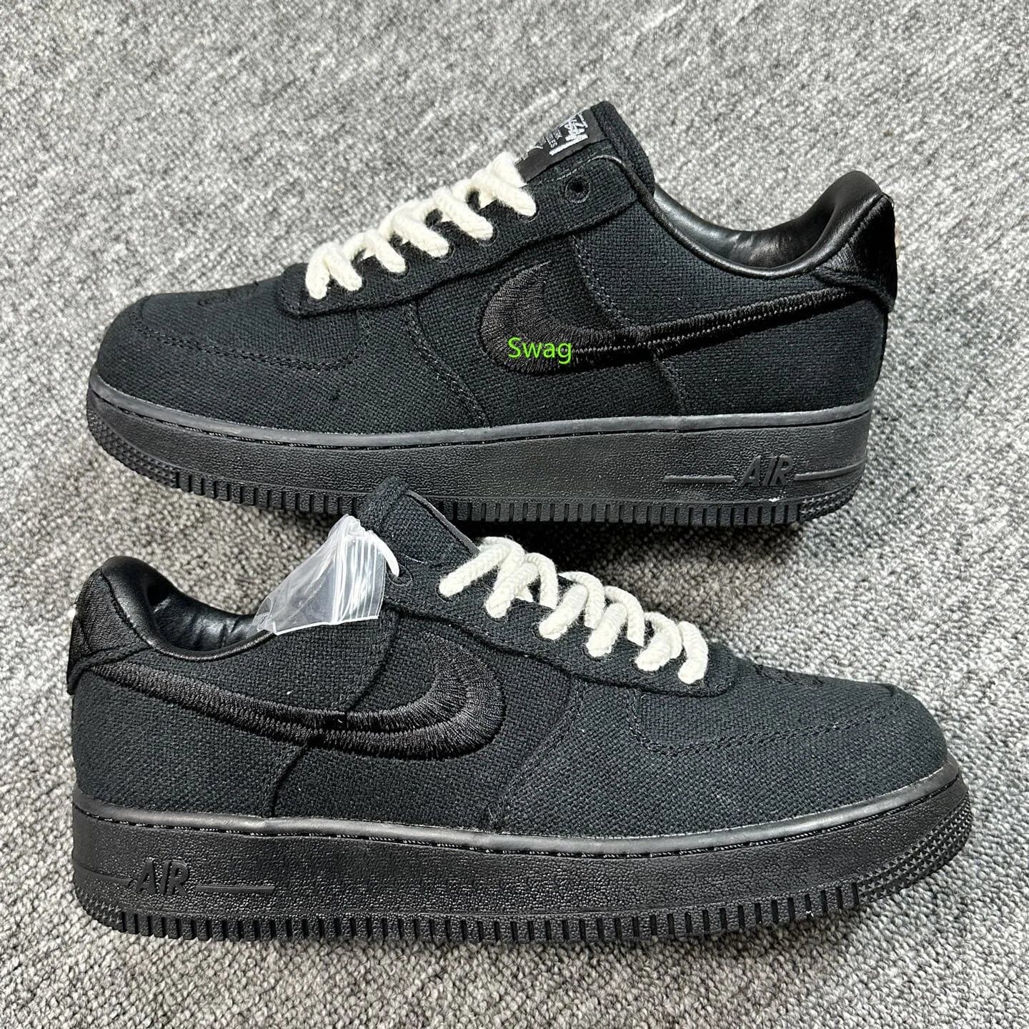 Nike Air Force 1 Low Off-White The Ten — 斯图西 黑色