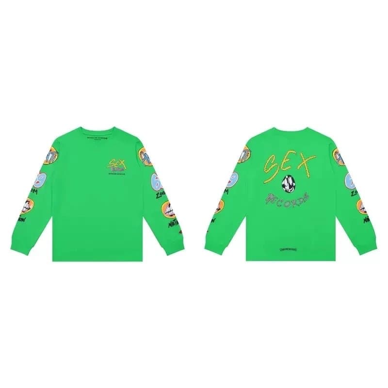 Corteiz Long Sleeve Tee GEX Records Patch