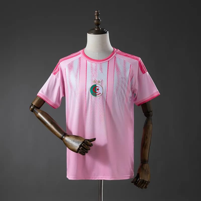 Jordan T-Shirt Shield Logo — 2026阿尔及利亚粉色特别版