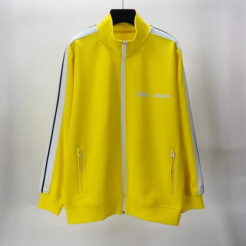 Palm Angels Track Jacket Racing Stripe — 6001黄色