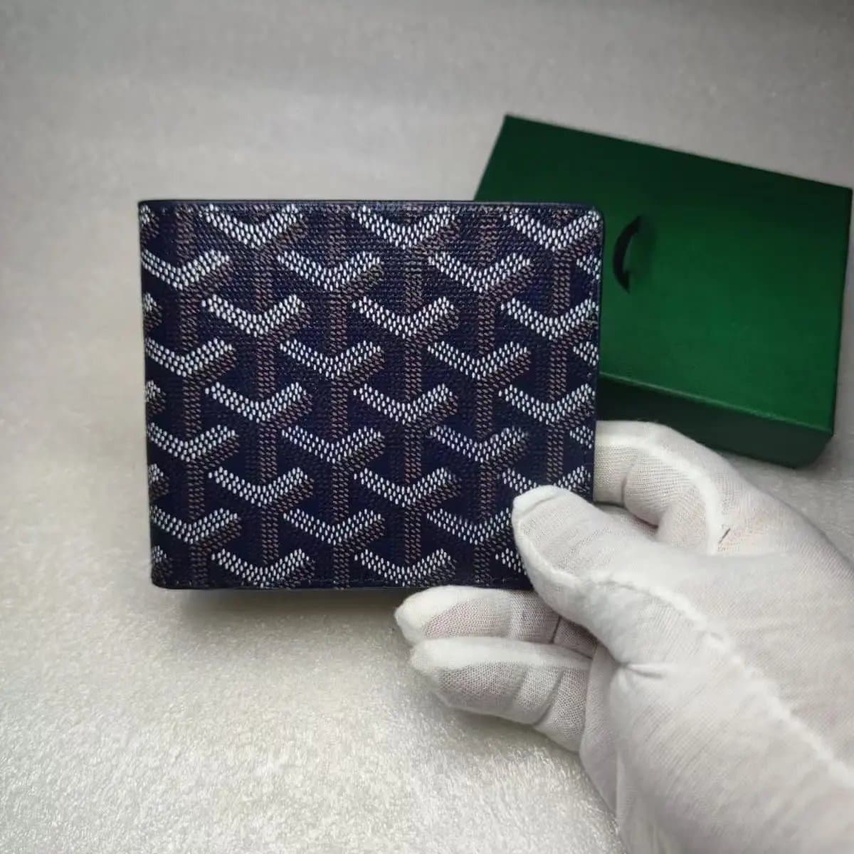 Goyard Saint Louis Wallet Chevron Pattern — Goyard Saint Sulpice 7