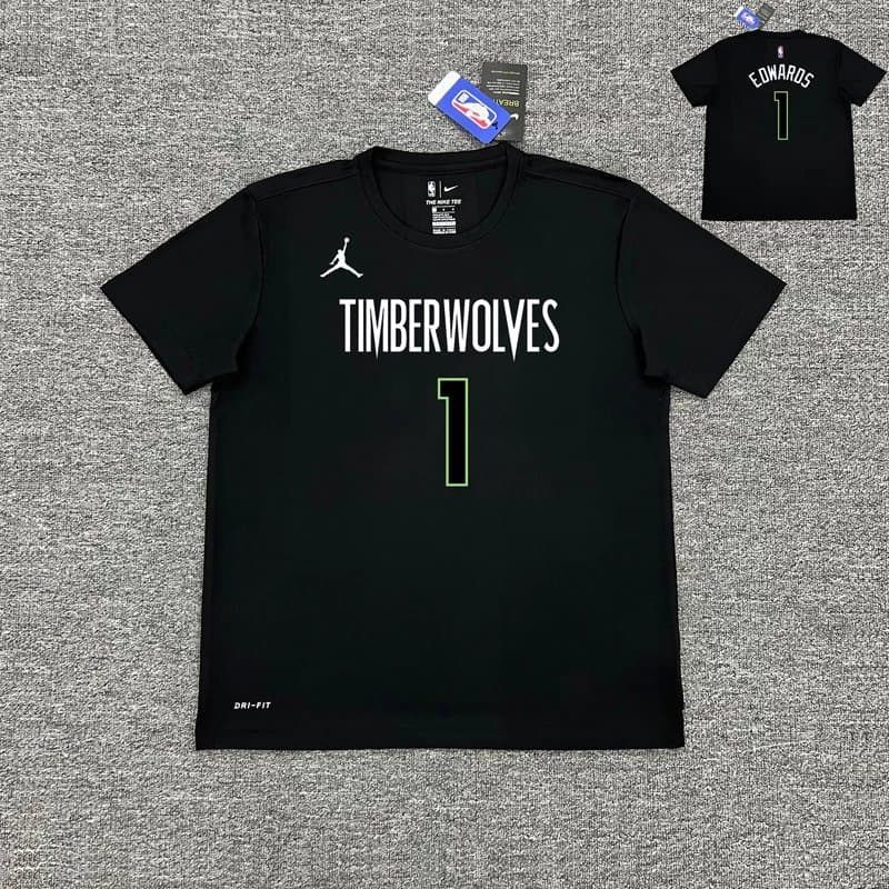 Jordan Nike Tee Timberwolves Edwards 5 — 12