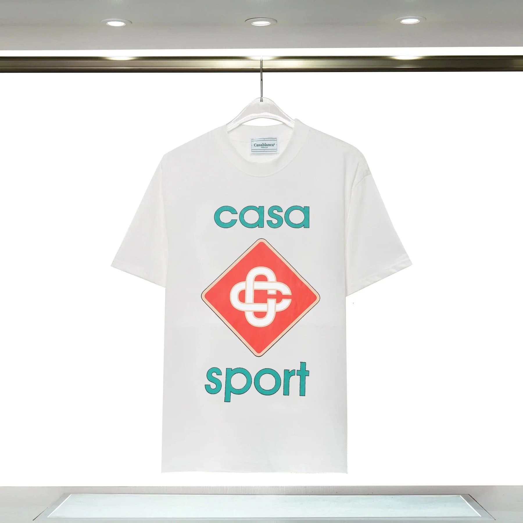 Casablanca Casa Sport Tee Logo Print
