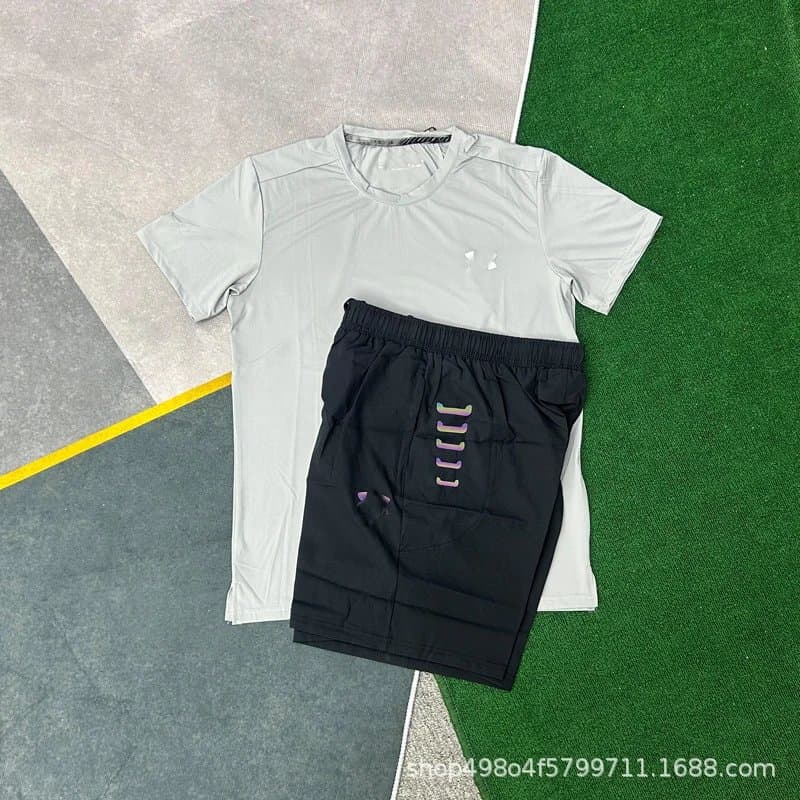 Under Armour Performance Set Light Grey and Black