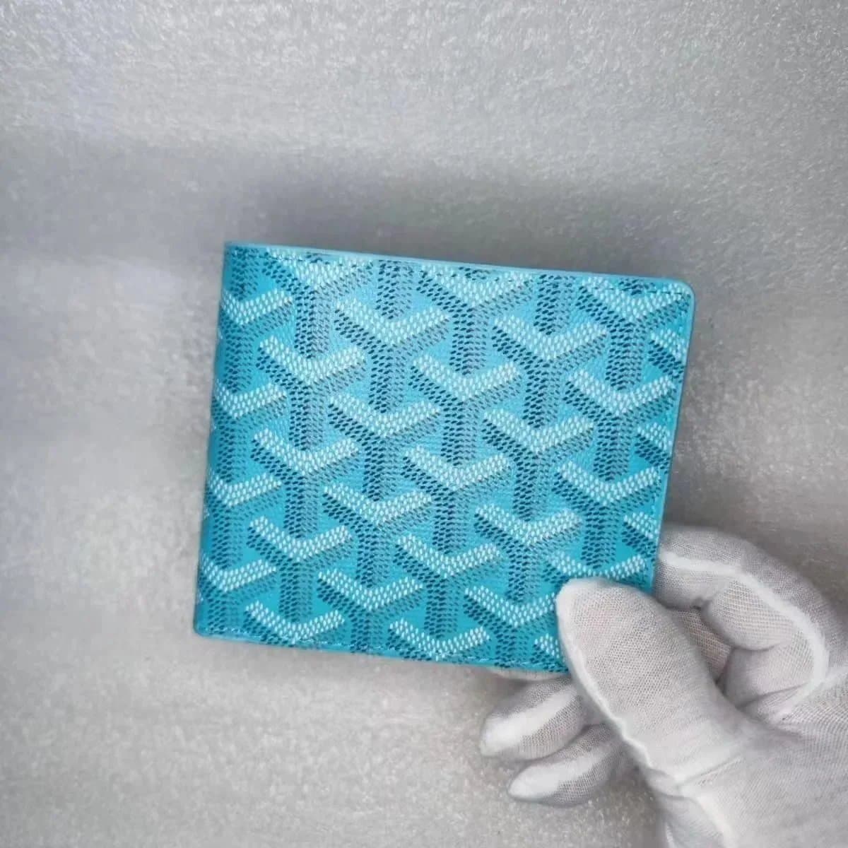 Goyard Card Holder Chevron Pattern — DD050185024