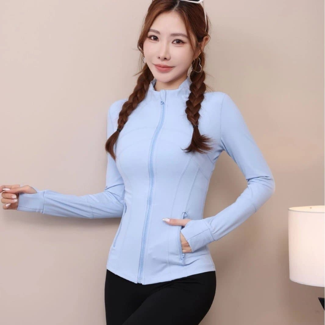 Lululemon Define Jacket Navy — 芥末蓝夹克