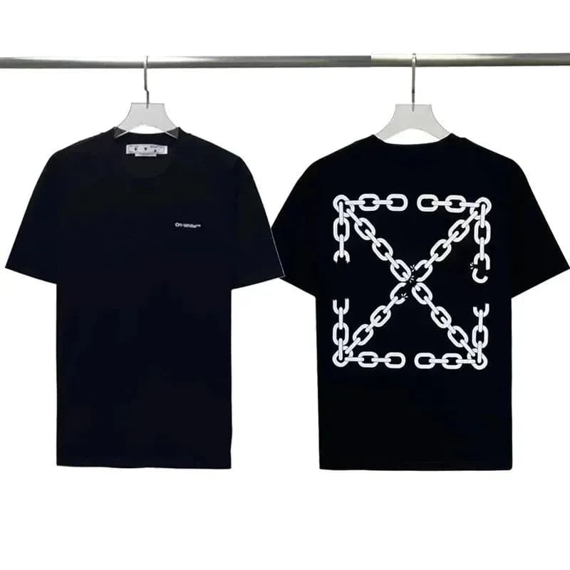Off-White Arrow Graphic T-Shirt Black Arrows — Style 25 Black