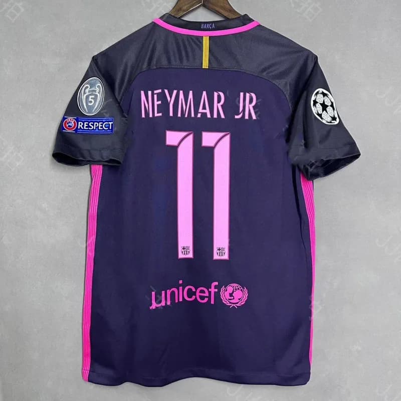 Reebok Soccer Jersey Sporting CP C. Ronaldo #28 — 1617巴萨客场印11号+3臂章
