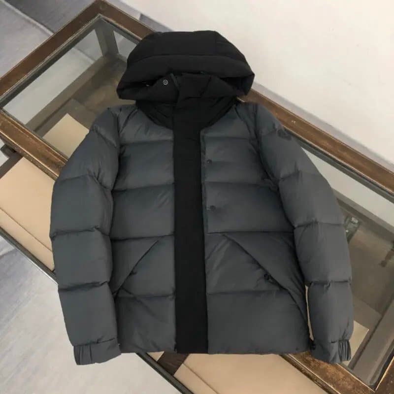 Moncler Puffer Jacket Two-Tone Hooded