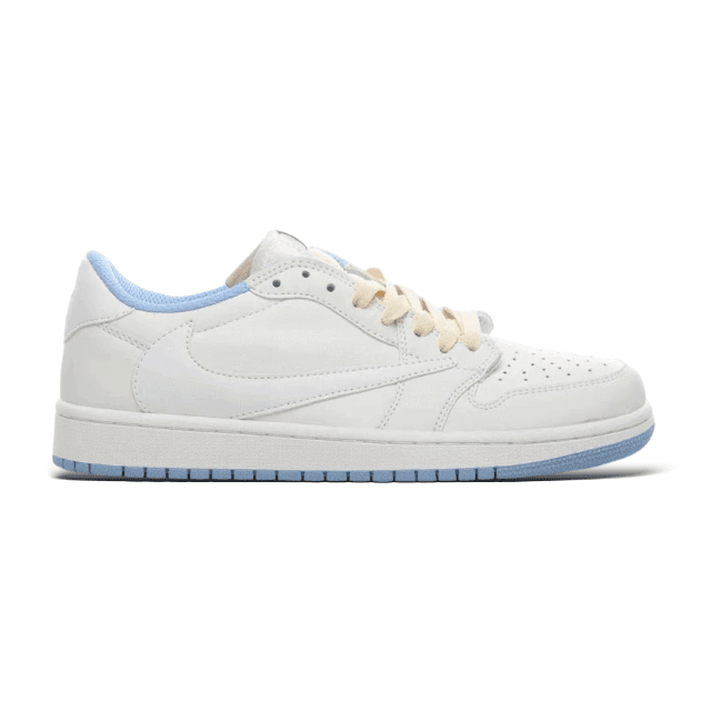 Nike × Travis Scott Dunk Low Cactus Jack — 36-47.5 (Message Remarks Size) · White with blue background