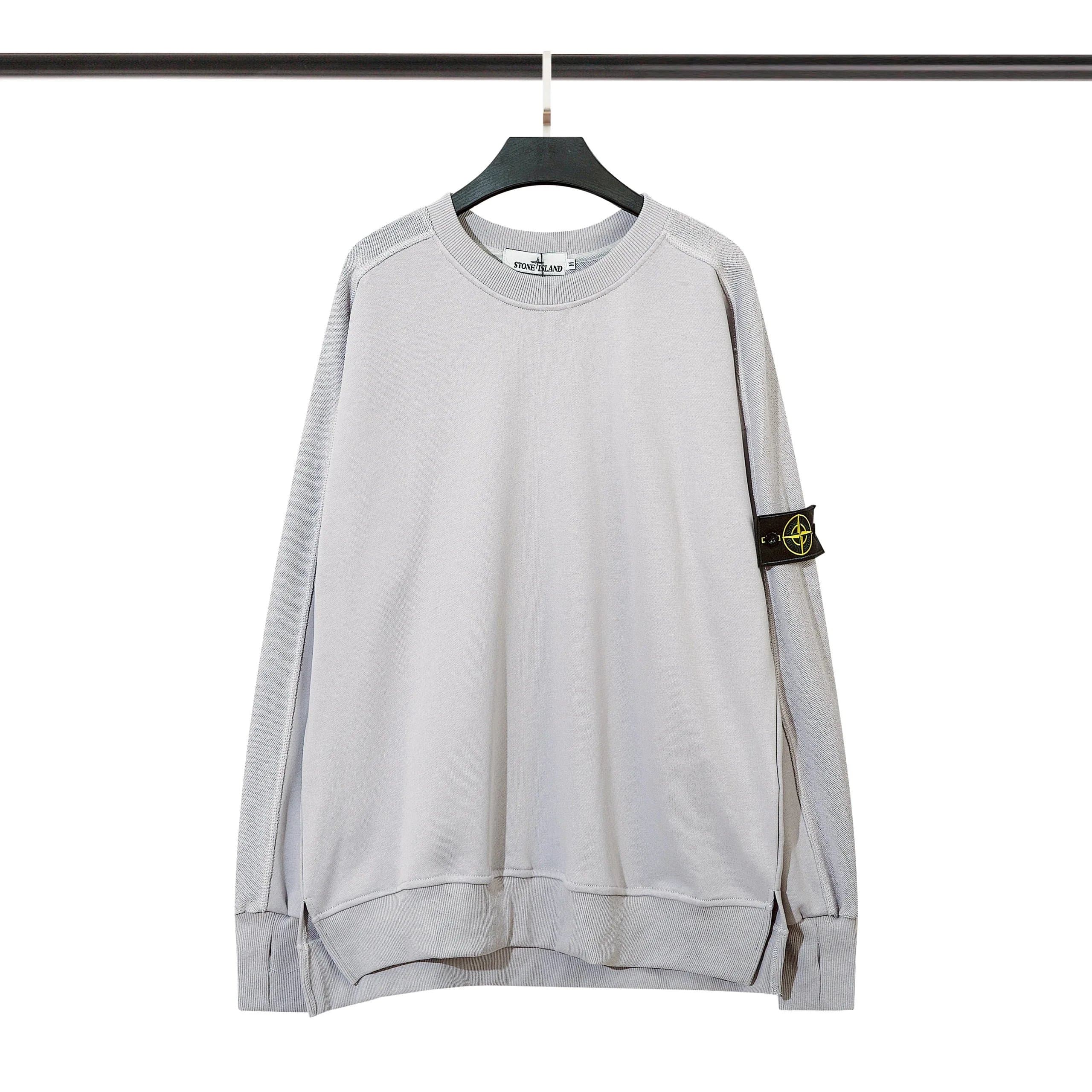 Stone Island Crewneck Sweatshirt Compass Patch — 14
