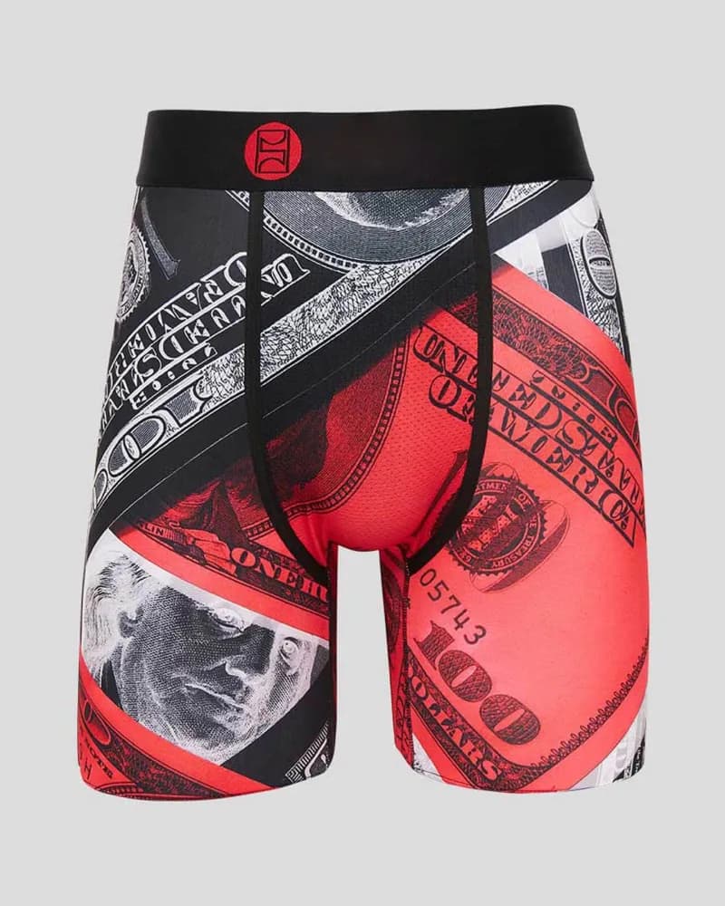 Drew House Boxer Brief Rose Print — P64