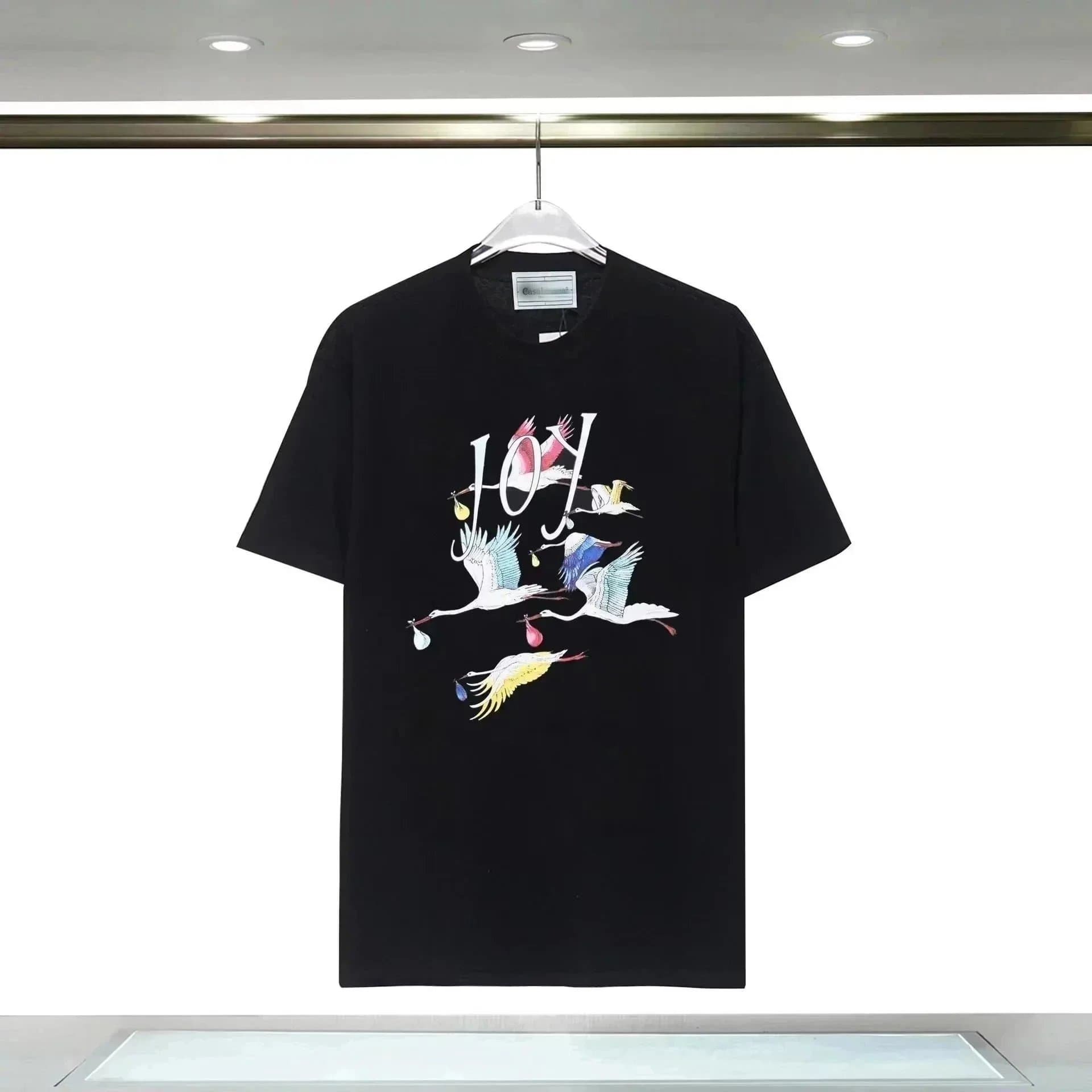 Casablanca Graphic T-Shirt Stork Print