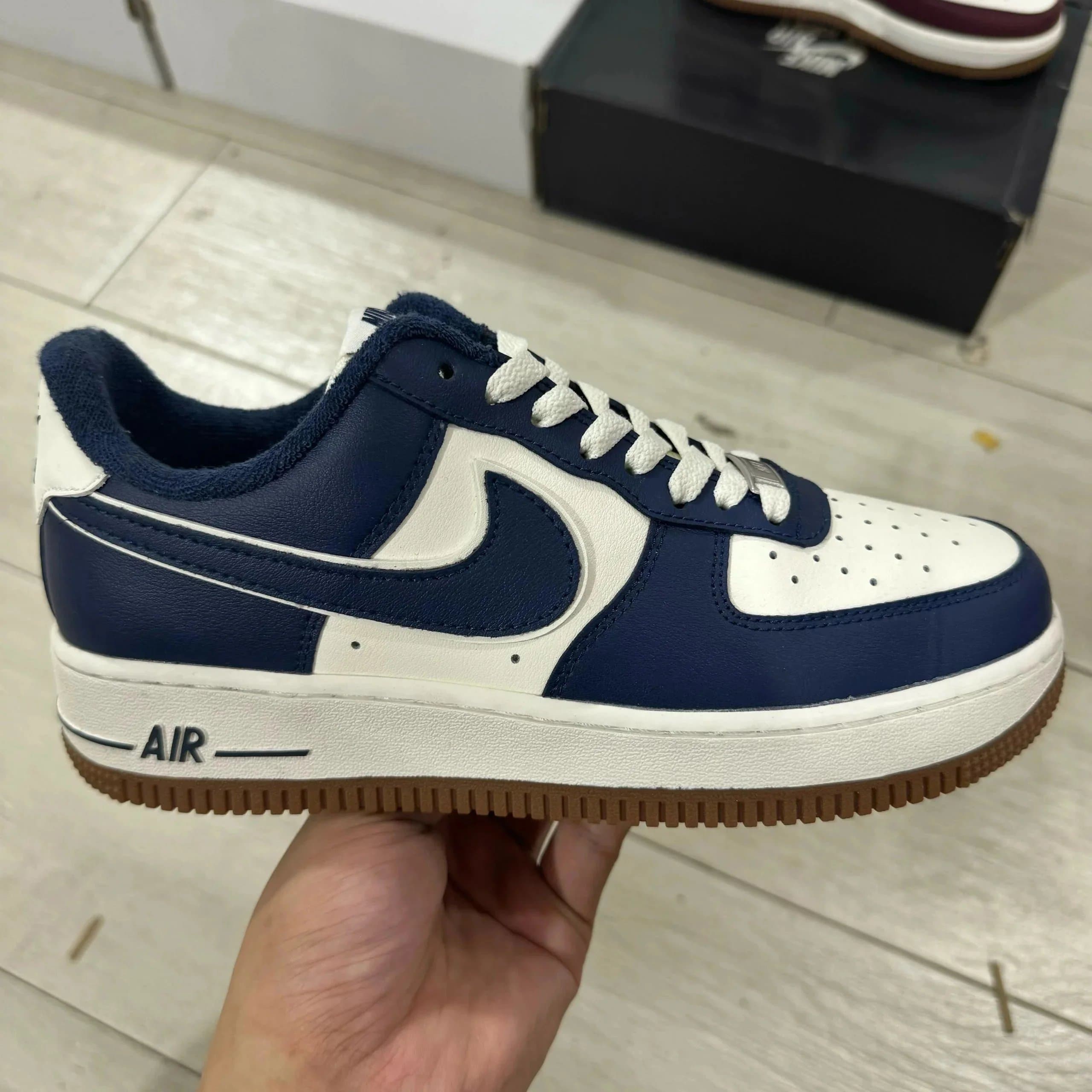 Nike Air Force 1 Low Wheat — 白鹫蓝