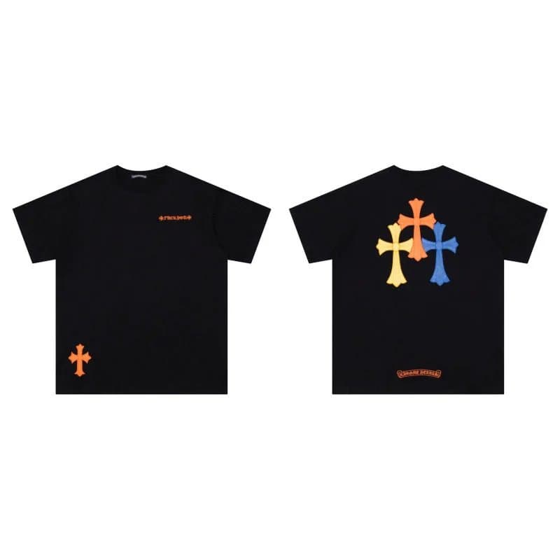 Chrome Hearts Cross Logo Tee Multi-Color Cross