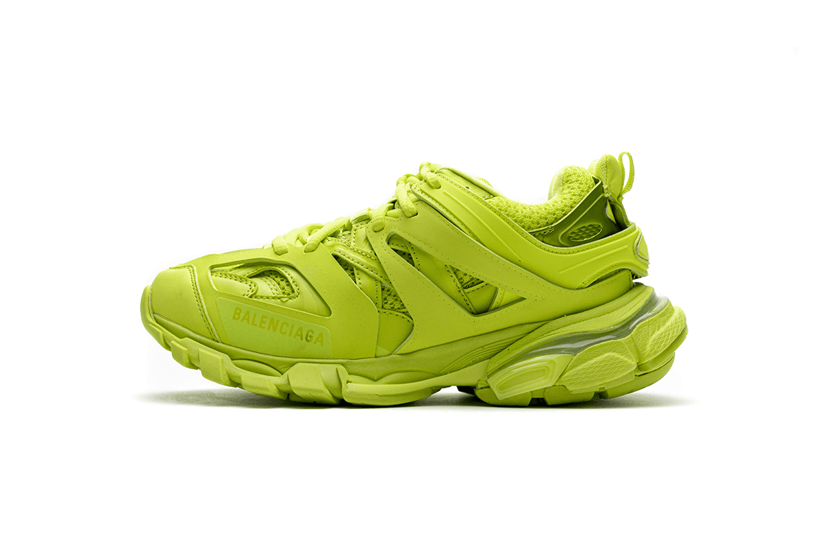 Balenciaga Triple S Triple Black — Fluorescent Yellow