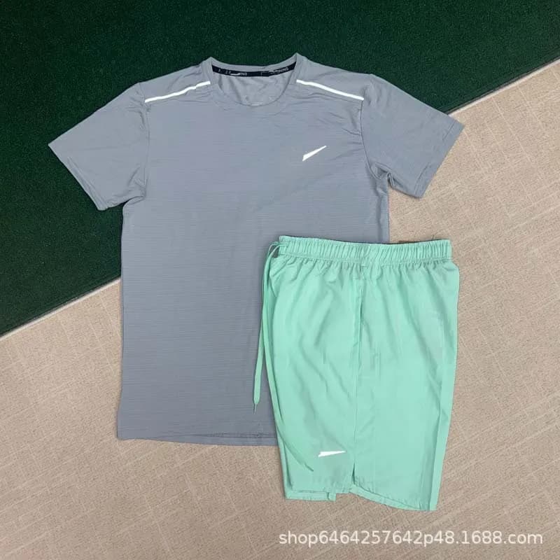 Nike Training Set Grey and Mint