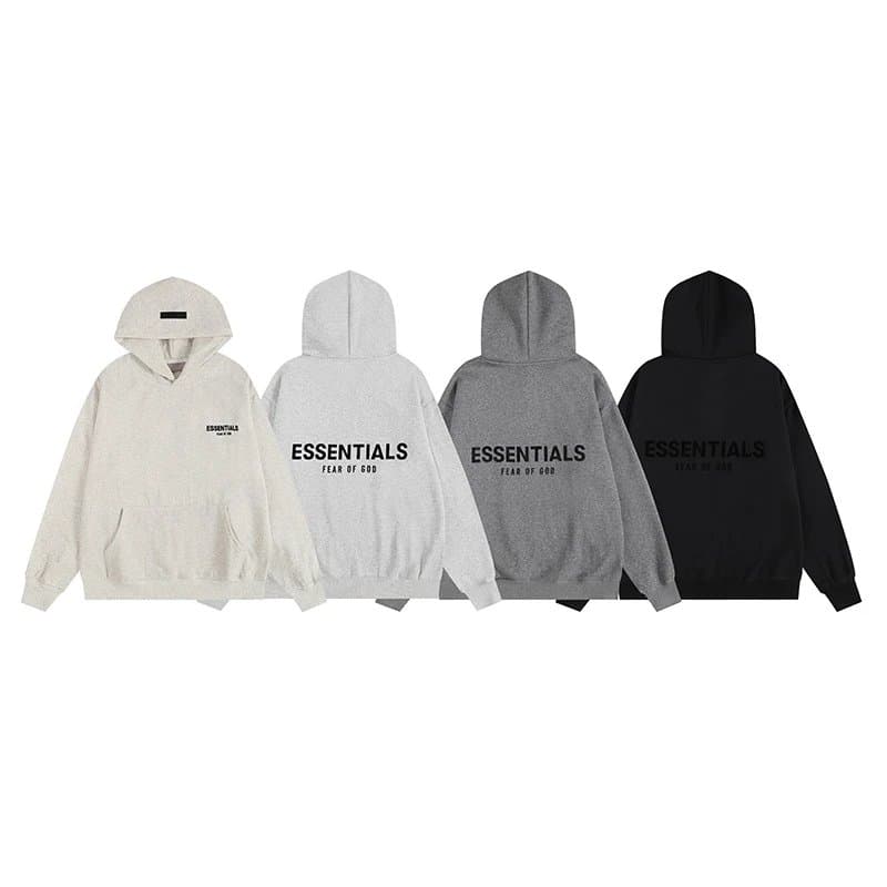 Fear of God Essentials Hoodie Arch Logo — 856灰