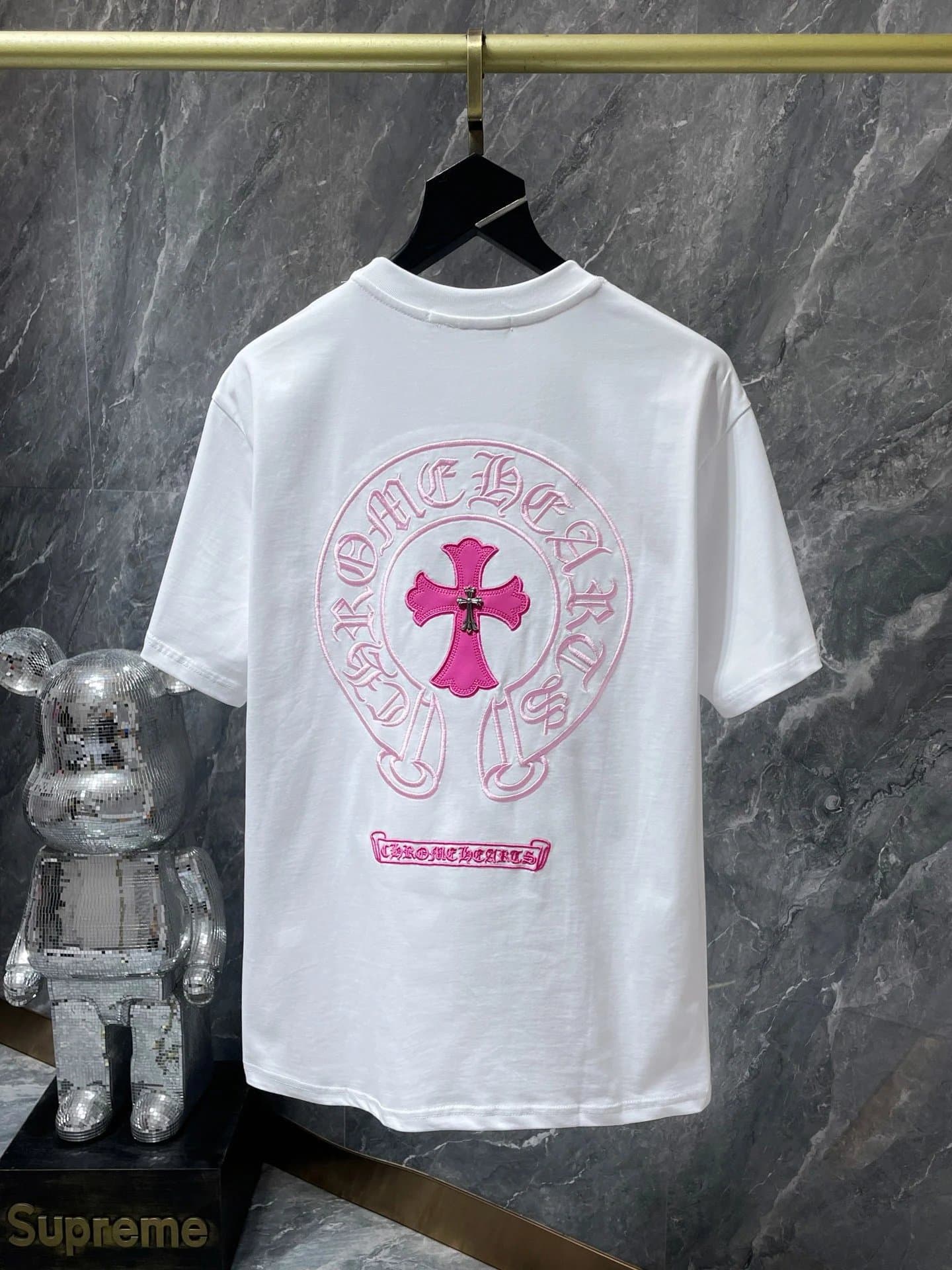 Chrome Hearts Graphic Tee Icon Print — 6110白色