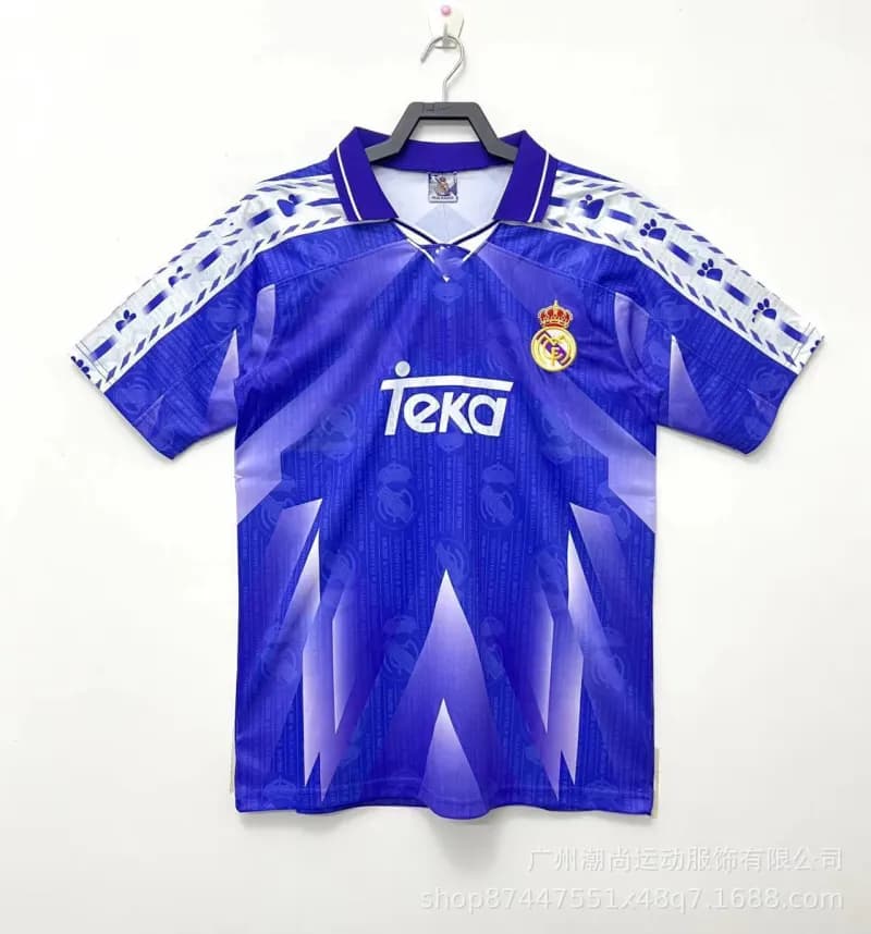 Adidas Real Madrid Away Jersey Pixel Camo — 96-97皇马客场
